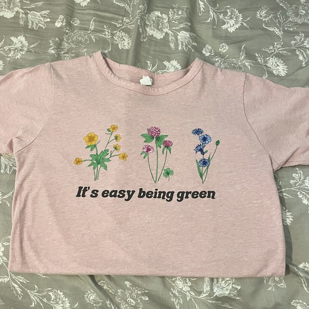 Pink Floral Tee